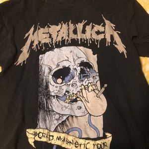 Metallica 2008 tour shirt